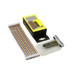 【並行輸入品】 KEYESTUDIO GPIO ブレークアウト Tタイプ 拡張ボード + 40ピン レインボーリボンケーブル + 400タイポイント ブレッドボード キット for Raspber