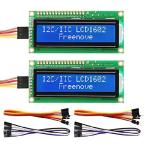 【並行輸入品】 Freenove I2C LCD 1602モジュール（2パック）、新しいタイプIIC TWIシリアル16x2ディスプレイ、Arduino Raspberry Pi Pico ESP32