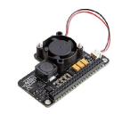 【並行輸入品】 UCTRONICS Raspberry Pi 4 PoE HAT 冷却ファン付き ミニパワーオーバーイーサネット拡張ボード Raspberry Pi 4 B 3 B+ ラックマウント用