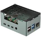 【並行輸入品】 Raspberry Pi 4 アルミケース 3510 PWMファン パッシブヒートシンク アルミニウム合金ケース DAC/DAC PRO/AMP/AMP