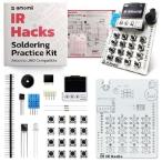 【並行輸入品】 amomii IRハック - Arduino UNO用はんだ付け練習キット - OLEDスクリーン、キーパッド、IRセンサー付きシールド -