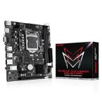 【並行輸入品】 MACHINIST H61 LGA 1155 (Intel 2th/3th Gen) Gaming Motherboard, Micro ATX Computer Motherboards Support PCIe 2.0, 100M LAN, DDR3, SATA