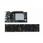 ETH HSW3 8 Card Miner Computer Motherboard 67mm large spacing and fast heat dissipation