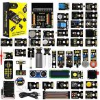 【並行輸入品】 KEYESTUDIO 45 Sensors Starter Kit for BBC Microbit V2.2 V2 V1.5 (Without Micro:bit), Sensor Breakout Board, i2c LCD, Buzzer, 5v Relay w