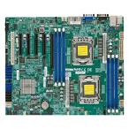 スーパーマイクロ SupermicroデュアルLGA1356 / Intel C606 / DDR3 / SATA3およびSAS / V＆2GbE / Serverマザーボード