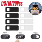 1-20pcs Universal Webcam Protective Cover Antispy Slider Camera Protector f