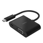Belkin USB-C to VGA + USB-C 60W PD対応 2 in 1 変換アダプタ iPad / iPad Pro / iPad m