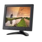 モニター 8インチ IPS液晶 高解像度 リモコン付き オンダッシュモニター VGA/RCA/BNC端子搭載 スピーカー内蔵 上下左右反転 車載モニター サブモニター HOP-OMT800VGA