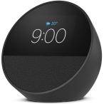 amazon (アマゾン) Echo Spot(2024年発売) - スマートアラームクロック with Alexa、鮮やかなサウンド (ブラック) B0C2S4K41G 返品種別A