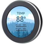 【互換品】2.1インチ 水冷サブスクリーン ips円形スクリーン 内蔵スクリーン 360度回転 ウォールペーパー(ブラック)