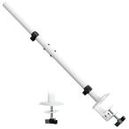 ACCURTEK モニターアーム用 支柱取付け ポールのみ ロングタイプ 長さ80cm クランプ式 グロメット式 ネジ固定 直径3.5cm