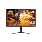 AOC ゲーミングモニター 23.8インチ 1920×1080@180Hz 0.5ms HDMI2.0 x 1/ DP1.4x1 昇降(高さ調整