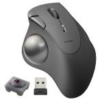 ELECOM エレコム(ELECOM) M-IT10DR-BK ブラック トラックボール マウス 無線 5ボタン 人工ルビーユニット IST
