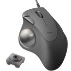 ELECOM エレコム トラックボールマウス/IST/親指/人工ルビー/有線/ブラック M-IT10URBK