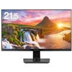 GREEN HOUSE グリーンハウス GH‐LCW22L‐BK 広視野角パネル搭載 21.5型ワイド液晶ディスプレイ ブラック
