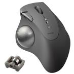エレコム ワイヤレス トラックボールマウス Bluetooth IST ベアリング支持 親指操作 36mmボール 5ボタン Windows Ma