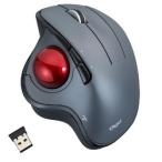 Digio2 トラックボールマウス 角度可変 5ボタン 光学式 グレー 取り寄せ商品