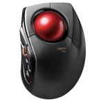 ELECOM エレコム トラックボールマウス 人差指 8ボタン チルト機能 有線 無線 Bluetooth 1000万回耐久 ブラック M-DPT1MRB