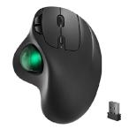 【並行輸入品】 Nulea M501 トラックボールマウス グリーンボール ブラック