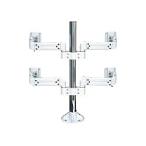 Live Creator ARM2-27-42M2 液晶モニタ・TV用VESA対応天板ネジ固定式マルチポールアーム(4画面)