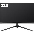 GREEN HOUSE 23.8型ゲーミングディスプレイ 最高リフレッシュレート165Hz、高速応答速度1ms GH-GLCC238B BK ブラック