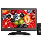 Qcvoruno 11.6 inch Monitor Display, 1366 * 768 Resolution,Built-in Dual Speakers, Portable LCD Monitor with HD/VGA/BNC/AV/USB for CCTV DVD DS_並行輸入