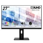 PRO series MSI(エムエスアイ) PCモニター PRO MP273UP E6 ［27型 /4K(3840×2160） /ワイド /60Hz］