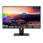 JAPANNEXT JN-27i4FLQR 液晶ディスプレイ 27型/ 2560×1440/ DP×1、HDMI×2/ ブラック/ スピーカー：有/ 2年保証