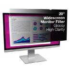 3M High Clarity Privacy Filter for 20" Widescreen Monitor (HC200W9B)_並行輸入