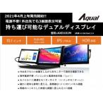 APEX アペックス Aqual モバイルデュアルモニター10.1インチ 専用電源不要 パソコンから電源供給可能