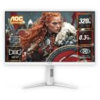 AOC WQHD対応 27型ゲーミング液晶ディスプレイ/HDMI、DisplayPort/ホワイト/320Hz Q27G4SL/WS/11