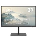 富士通 PCモニター・液晶ディスプレイ VTF27012BT [27インチ ブラック]