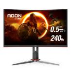 AOC 【並行輸入品】AOC C27G2Z 27インチ曲面フレームレス超高速ゲーミングモニター、FHD 1080p、0.5ms 240Hz ブラック