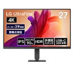 LGエレクトロニクス LG(エルジー) USB-C接続 PCモニター ブラック 27U730B-B ［27型 /4K(3840×2160） /ワイド /60Hz］