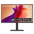 LGエレクトロニクス LG(エルジー) USB-C接続 PCモニター LG UHD Monitor 4K ブラック 32U720A-B ［31.5型 /4K(3840×2160） /ワイド /60Hz］