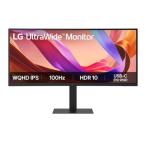 LGエレクトロニクス (LG) 34U650A-B.AJL 34型 WQHD (3440x1440) 3800R曲面型 IPS Monitor ウルトラワイド ディスプレイ