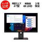 Lenovo ThinkVision T27UD-40 64AFGAR2JP [27インチ 黒]