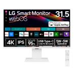 LGエレクトロニクス (LG) 32U830SA-W webOS搭載 31.5インチ 4K LG Smart Monitor IPSディスプレイ モニター