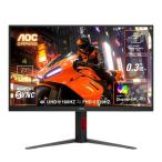 AOC U27G4/11 ゲーミング液晶ディスプレイ 27型/3840×2160/HDMI、DisplayPort/ブラック/スピーカー：なし/160/320Hz