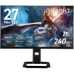 GRAPHT MSY PCモニター・液晶ディスプレイ GRAPHT GR2724ML-BK [27インチ ブラック]