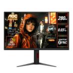 PHILIPS AOC Q27G4ZD/11 ゲーミング液晶ディスプレイ 26.5型/2560×1440/HDMI、DisplayPort/ブラック/スピーカー：なし/280Hz