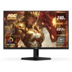 AOC PCモニター・液晶ディスプレイ Q27G40ZDF/11 [26.5インチ Black＆Red]