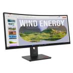 Lenovo PCモニター・液晶ディスプレイ ThinkVision T34WD-40 64AEGAR1JP [34インチ 黒]