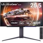 LGエレクトロニクス 液晶ディスプレイ ゲーミングモニター 26.5インチ 有機EL UltraGear OLED 27GS95QE-B