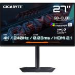 GIGA-BYTE MO27U2 27インチ 4K ゲーミングモニター 240Hz 0.03ms 有機EL