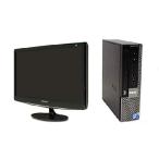 2018 DELL Desktop Computer Package,Core 2 Duo 3.0GHz,8GB,320GB,Windows 10-Multi Language Support-English/Spanish/French, 24in Samsung Monitor_並行輸入