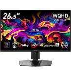 MSI MPG 271QR QD-OLED X50 26.5インチ WQHD(2560x1440)ゲーミングモニター QD-OLED 500Hz 0.03ms(GTG)