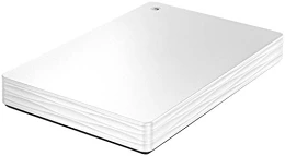 IODATA I-O DATA USB 3.1 Gen 1/2.0対応 ポータブルハードディスク 「カクうす Lite」 ホワイト 500GB HDPH-UT