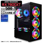 PASOUL Core i5-14400F 16GB RX 7600 XT 500GB AMD Radeon RX7600XT