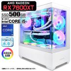 PASOUL Core i5-14400F 16GB Radeon RX 7600シリーズ 500GB GP-V3